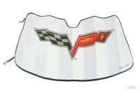 2005-2013 C6 Corvette CoverKing MODA Folding Graphic Corvette Sunshield