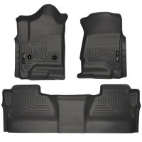 2007-2012 Silverado GMC Sierra Hd Crew Cab Husky Floor Mats 98231