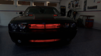 2008-2014 Dodge Challenger Custom LED Service RGB Hood Scoop-grill Lighting Kit