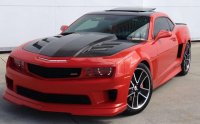 2010-2013 Camaro Seibon Hood-TS Style Carbon Fiber Hood