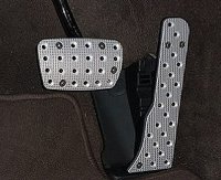 1997-2004 C5 Corvette Aluminum Racing Style Pedal Covers