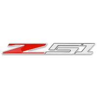 2014-2019 C7 Corvette Billet Aluminum Chrome Plated Z51 Emblem