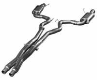 2015-2017 Ford Mustang GT KOOKS Catback OEM Exhaust With X-Pipe With Polished Tips 11514100 