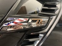 2015-2019 C7 Corvette Z06 Vinyl American Flag Fender Emblem Overlays