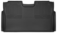  2015-2019 Ford F-150 250 350 450 Husky Liners 53491 Black 2nd Row Floor Mats