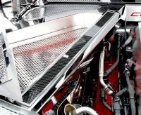 2020-2024 Corvette C8 Coupe Perforated Header Guard Cover Kit W/ Rear Crossmember Covers W/ Carbo...