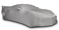 2020-2024 Corvette C8 SR1 Performance Ultraguard Stretch Satin Indoor Car Cover - Grey