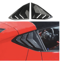 2020-2024 Corvette C8 Carbon Fiber Side Window Louvers