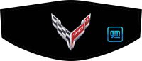 2020-2023 C8 Corvette Trunk Cover Galvano 70th Anniversary Flag Logo