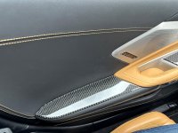 2020-2024 Corvette C8 Carbon Fiber Door Armrest Overlays Set 
