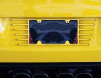 2014-2019 C7 Corvette Billet Open End Painted License Plate Frame