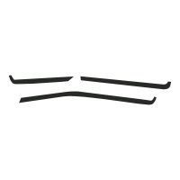 2020-2025 C8 Corvette Interior Dash Trim Accents - Matte Dark Gray