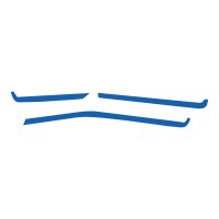 2020-2025 C8 Corvette Interior Dash Trim Accents - Matte Blue