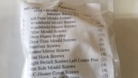 1954 Chrysler New Yorker Vans Auto Interior Screw Kit