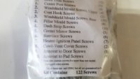 1956 Chrysler New Yorker Vans Auto Interior Screw Kit