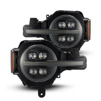 2021-2023 Ford Bronco AlphaRex Nova LED Projector Headlights - Alpha Black