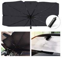 1953-2025 Corvette Foldable Windshield Sun Shade Reflector Umbrella - 53in