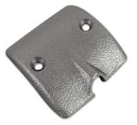 1967 C2 Corvette Inside Mirror Bracket Cover Convertible Silver