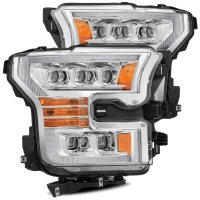 2011-2016 AlphaRex Nova-Series LED Projector Headlights Chrome Plank Style Design