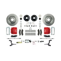 1964-1967 Chevrolet Chevy II Front Brake Conversion Kit The Right Stuff AFXSD33CZX