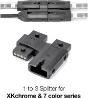 XK Glow 1-to-3 Splitter Block for 34-Pin RGB LED Color Series
