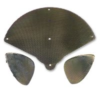 1953-1957 C1 Corvette Speaker Grilles 3 Piece Set