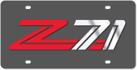 "1999 Chevrolet Z71 Eurosport Daytona Carbon Steel License Plate – Durable, High-Quality Automoti...