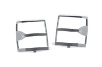 2014-2015 Chevrolet Silverado 1500 Morimoto Headlight Trim - Chrome ABS Plastic Replacement for X...