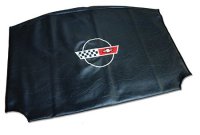 C4 1984-1990 Corvette Embroidered Top Bag Black w/C4 Logo