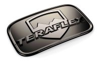 Fits Jeep JK/JKU License Plate Delete Badge 07-18 Wrangler JK/JKU TeraFlex