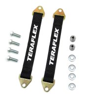 Fits 07-18 Jeep Wrangler JK/JKURear Limit Strap Kit -13.5" TeraFlex