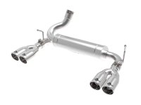 AFE Filters 49-48086-P Rebel Series Axle-Back Exhaust System Fits Wrangler (JK)