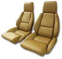 1988 C4 Corvette Mounted Leather Seat Covers Saddle Standard