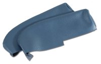 1958 C1 Corvette Vinyl Armrest Cover Pair W/O Pad - Blue