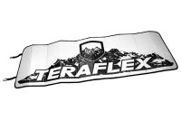 TeraFlex Windshield Sunshade w/out ADAS For 10+ Wrangler/20+ Gladiator 5028702