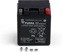 Yuasa 12V AGM Battery YTX14AHL - Factory Activated, Made in the USA