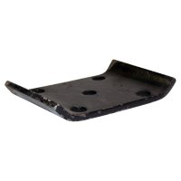 1987-1995 Jeep YJ Wrangler Crown Automotive Rear Leaf Spring Plate, Left or Right, Black Steel