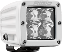 Hybrid Spot Surface Mount White Housing D-Series Pro RIGID Industries 601213