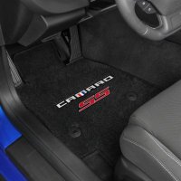 2016-2017 6th Generation Camaro CAMARO SS Logo Front Floor Mats 