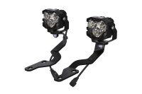 2005-2015 Toyota Tacoma Morimoto 4Banger A-Pillar LED Kit with Mounting Brackets