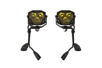 2007-2013 Chevrolet Silverado Morimoto 4Banger A-Pillar LED Lighting Kit with Brackets