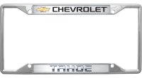 Chevrolet Tahoe Chrome License Plate Frame Eurosport Daytona