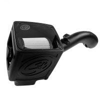 Cold Air Intake For 09-13 Chevrolet Silverado/ Sierra 2500 3500 6.0L Dry Expandable White S&B 75-...