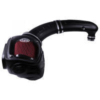 Cold Air Intake For 97-06 Jeep Wrangler TJ L6-4.0L Oiled Cotton Cleanable Red S&B 75-5079