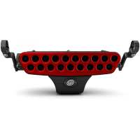 V1 Particle Separator Only Stainless Steel Faceplate (Red) - S&B 76-3002