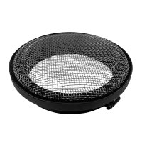 Turbo Screen 4.0 Inch Black Stainless Steel Mesh W/Stainless Steel Clamp S&B 77-3000