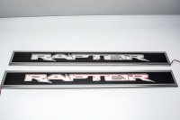 2010-2014 Ford Raptor Front Carbon Fiber Door Sill Plates