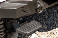 2018 Jeep Wrangler JL AMP Research BedStep Retractable Rear Bumper Access Step - Black