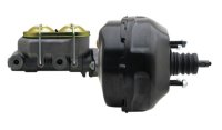 1968-1976 C3 Corvette Master Cylinder & Booster, Replacement - Black
