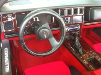 1986-1989 C4 Corvette Interior Dash Trim Kit - Real Carbon Fiber - Manual